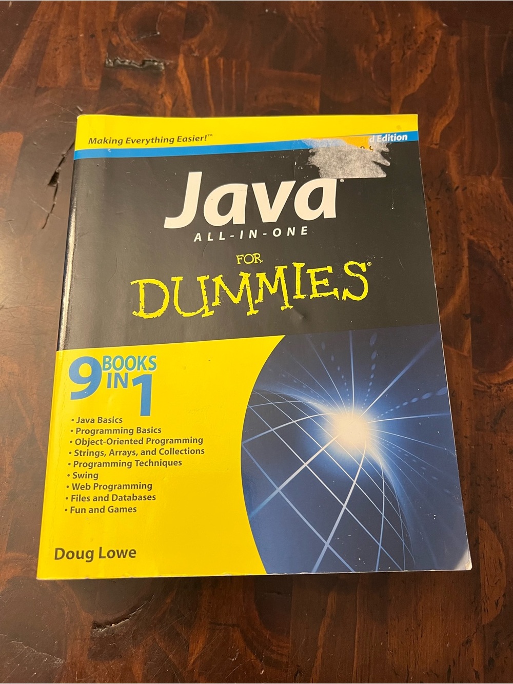 Java All-in-One For Dummies Book by Doug Lowe (9 Books in 1)